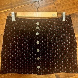 Free People Corduroy Skirt (size 27)